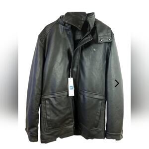 BV CLOTHING NWT MENS SZ MEDIUM LUXURY LEATHER JACKET COAT